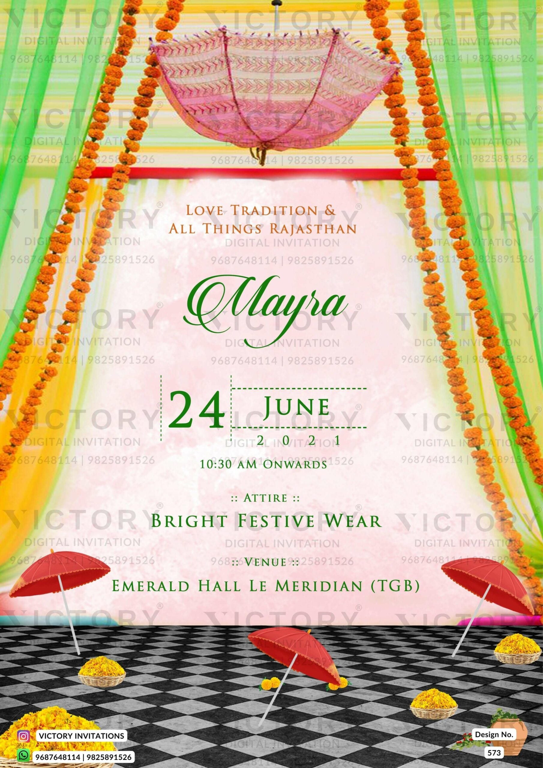 Pastel and Vibrant Shaded Lavish Indian Wedding Invitations with Festive Indian Scenery Backdrops