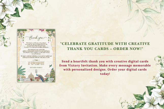 Celebrate Gratitude with Creative Thank You Cards – Order Now!