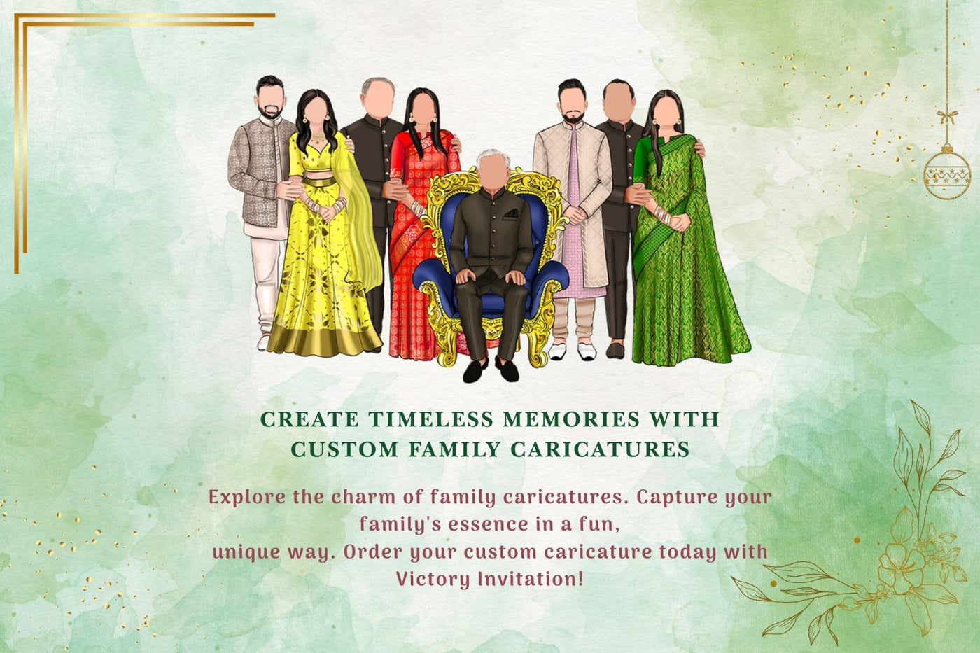 Create Timeless Memories with Custom Family Caricatures