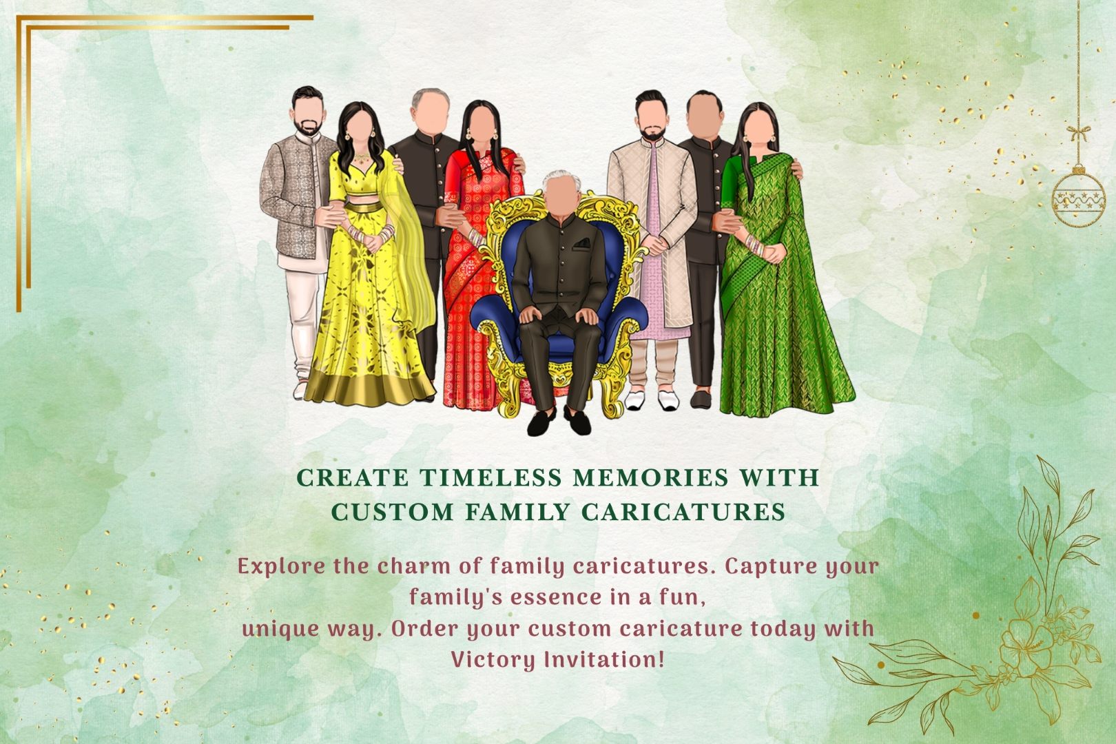 Create Timeless Memories with Custom Family Caricatures