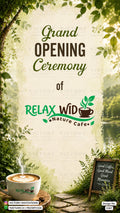 Opening invitation card in Gujrati language with  wooden frame, nature theme design 5387