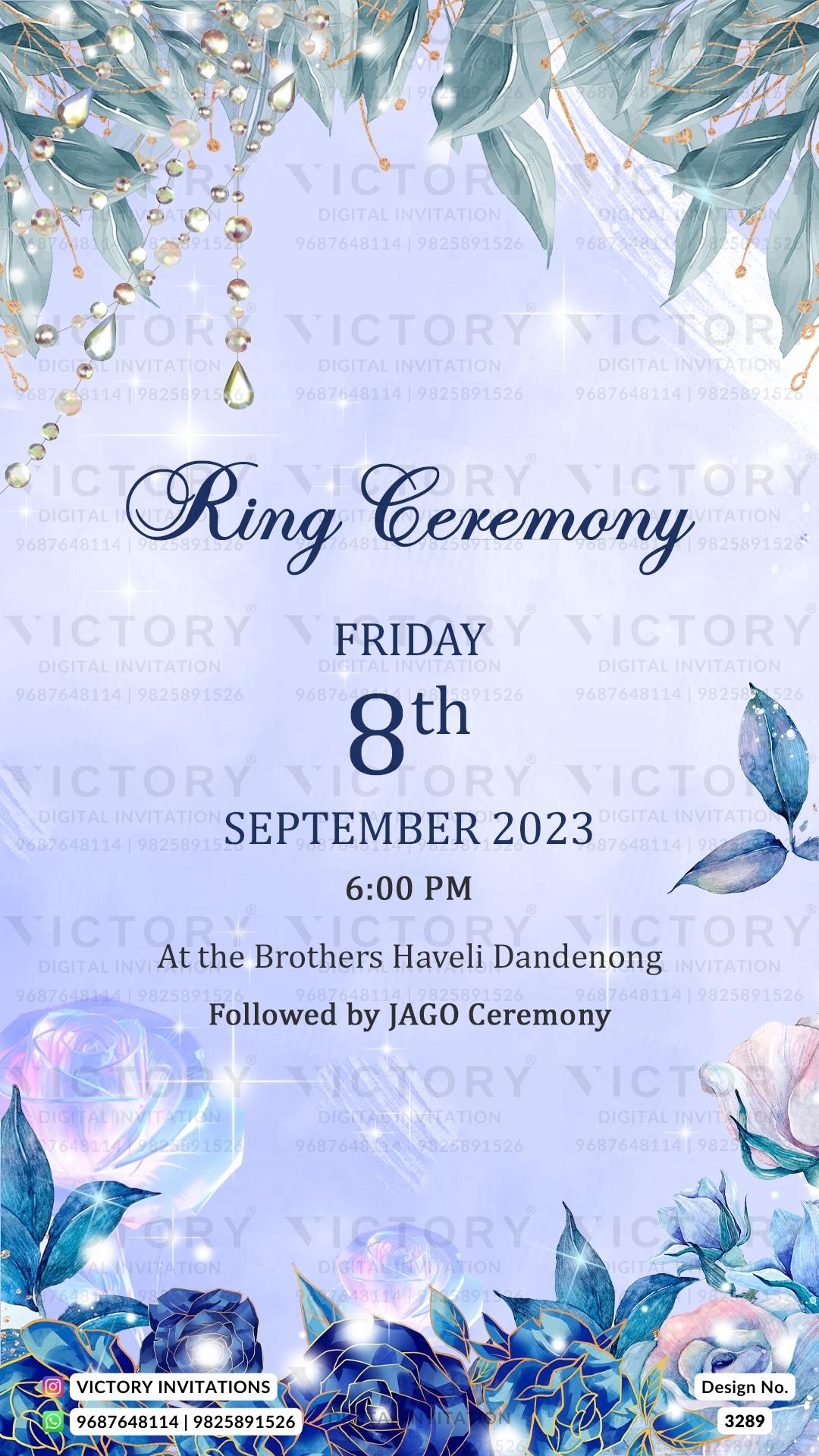 Gujarat wedding invitation card PDF Design no.3289