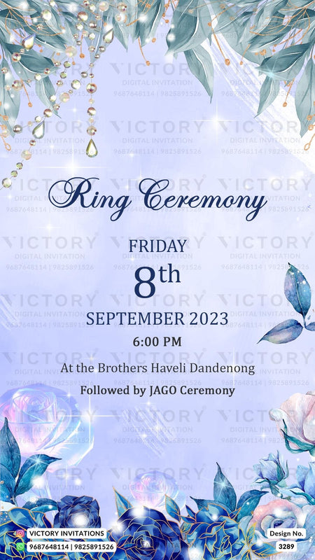 Gujarat wedding invitation card PDF Design no.3289