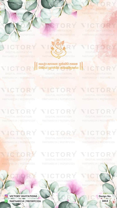 romantic couple caricature invitation card for Save the Date in English language with calendar as love story theme design 3413