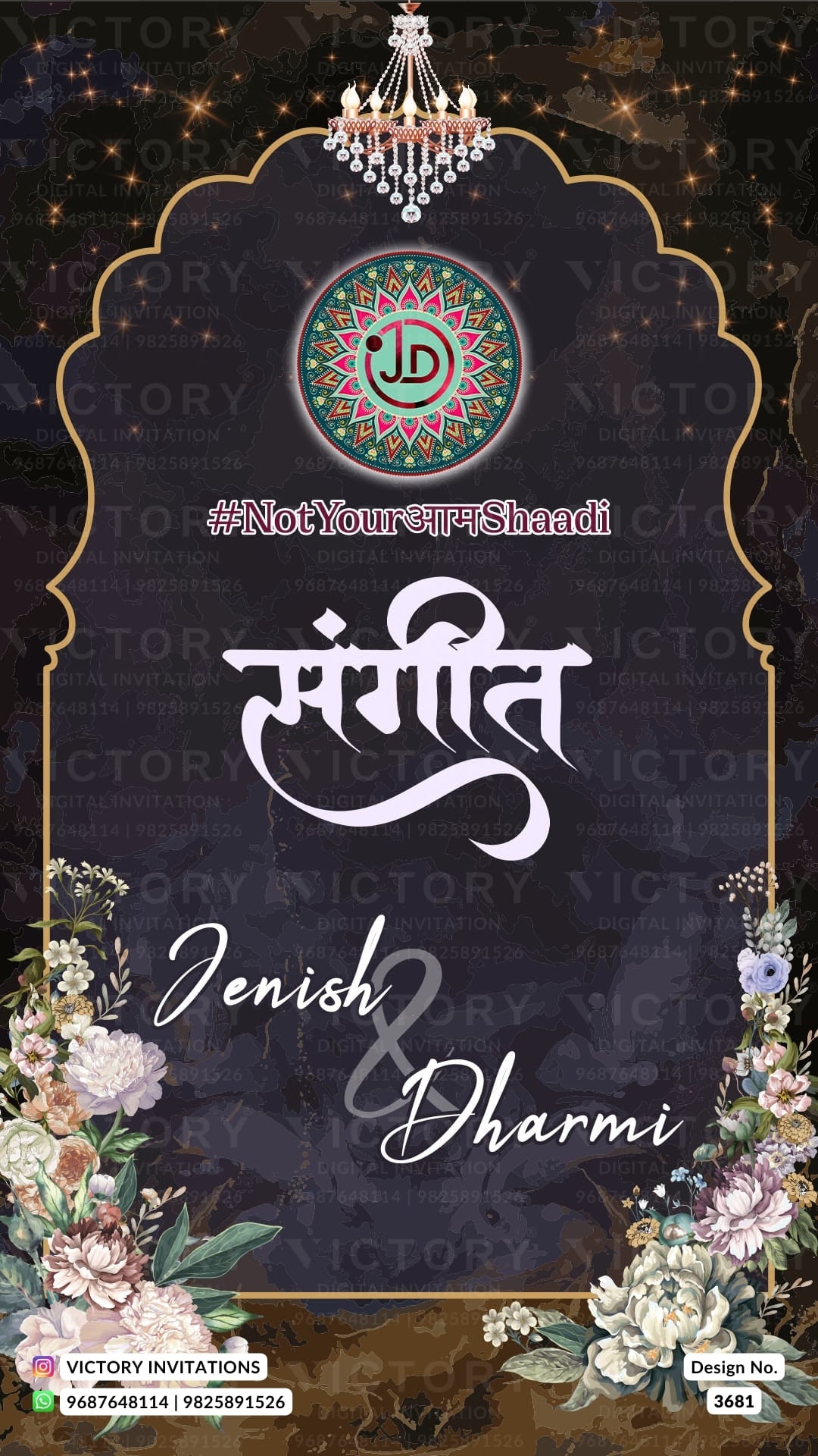 Sangeet Sandhya Welcome Standee design in english language with chande ...