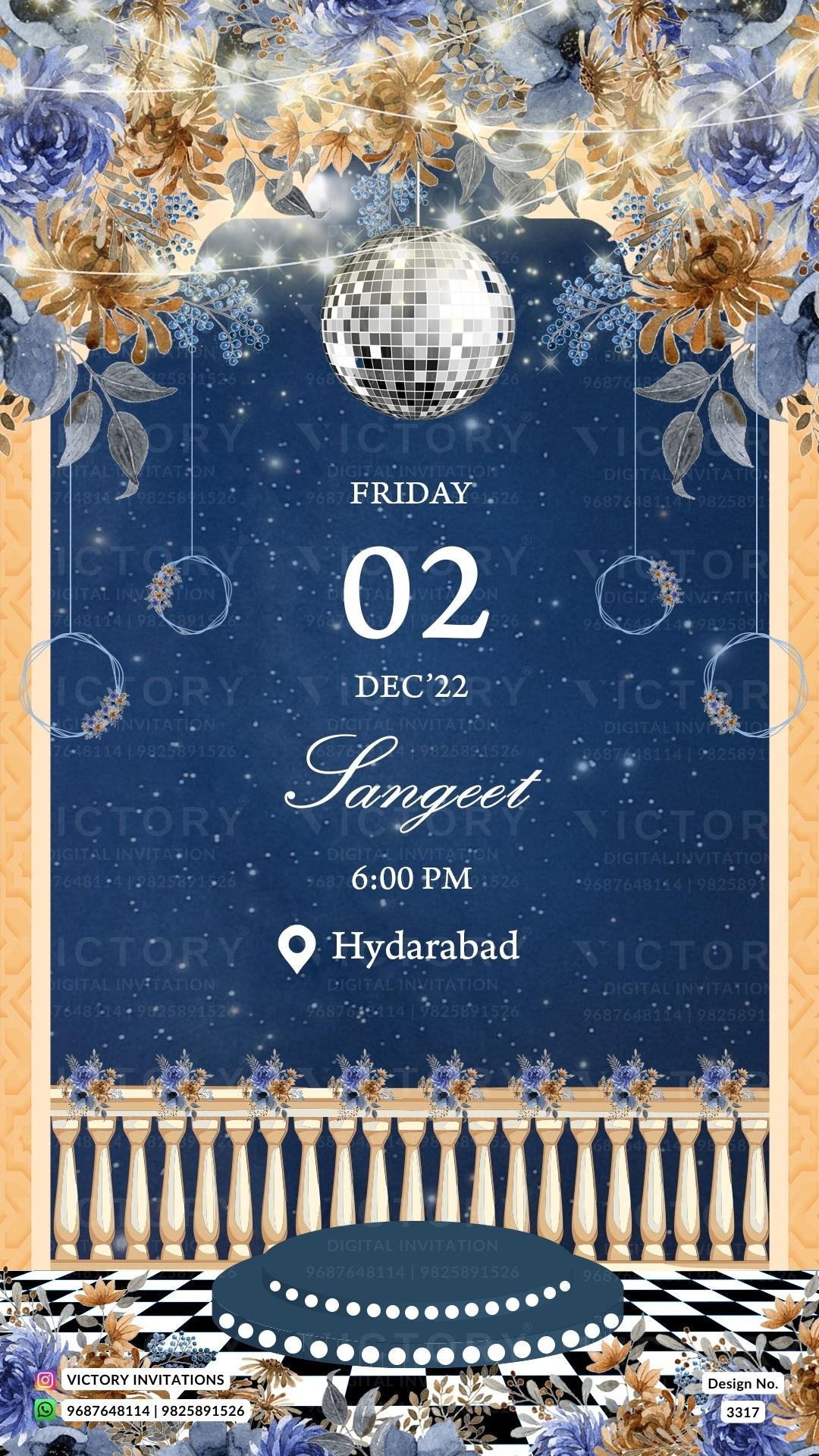 West Bengal Wedding Invitation Card PDF Design no.3317