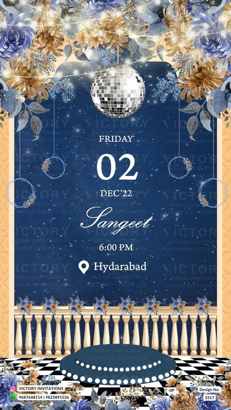 West Bengal Wedding Invitation Card PDF Design no.3317