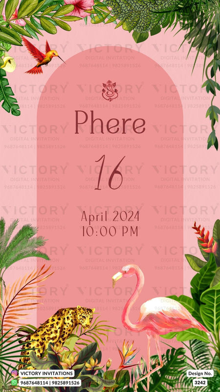 Gujarat Wedding Invitation Card Design no.3242