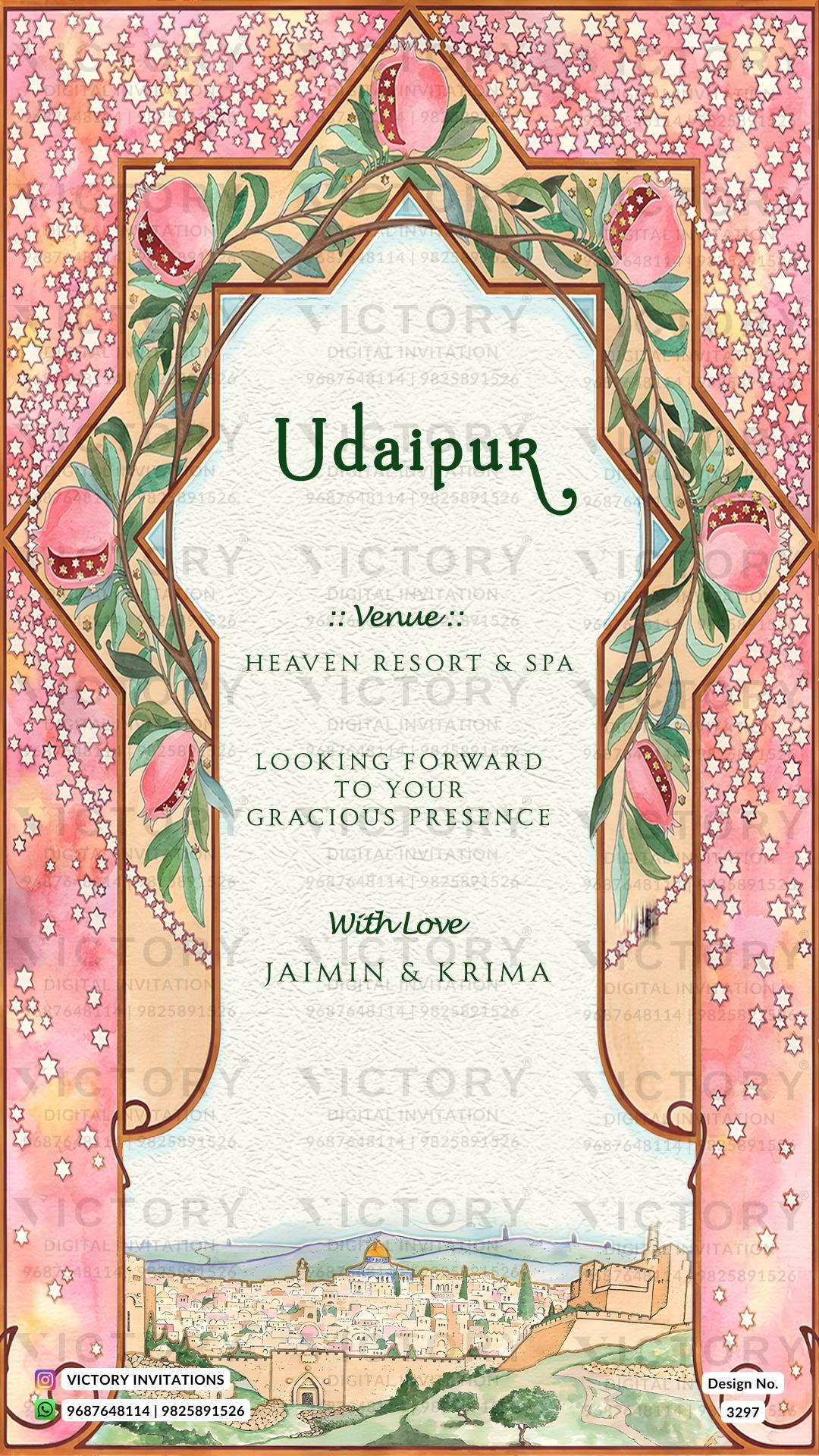 Gujarat Wedding Invitation Card PDF Design no.3297