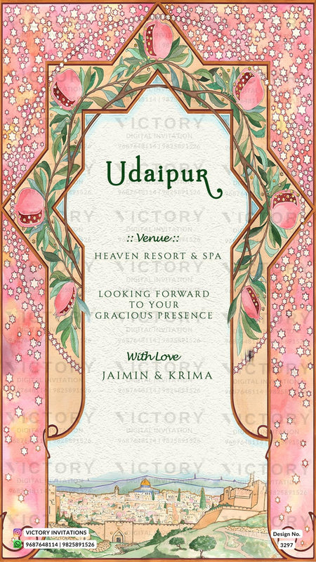 Gujarat Wedding Invitation Card PDF Design no.3297