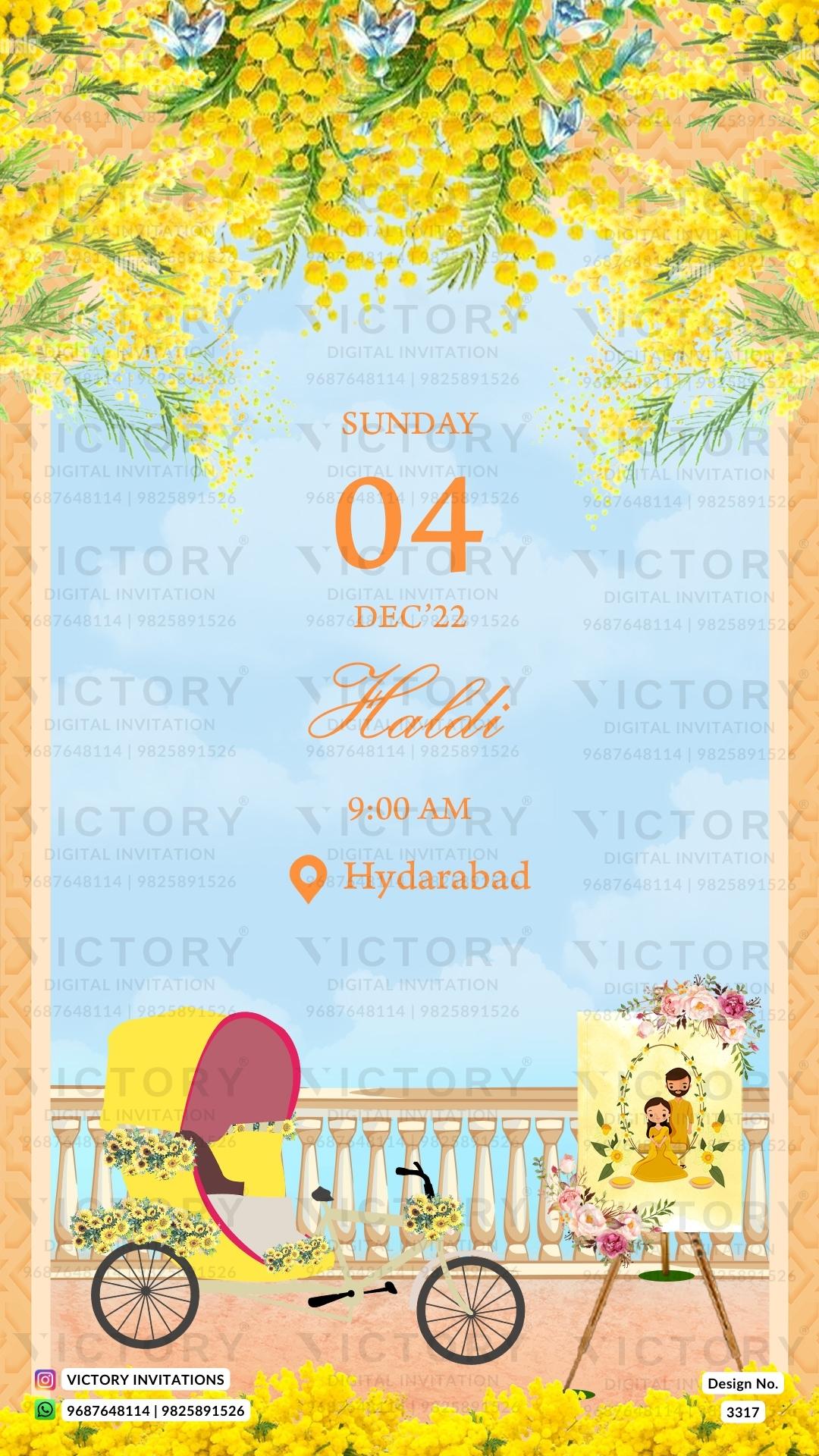 West Bengal Wedding Invitation Card PDF Design no.3317