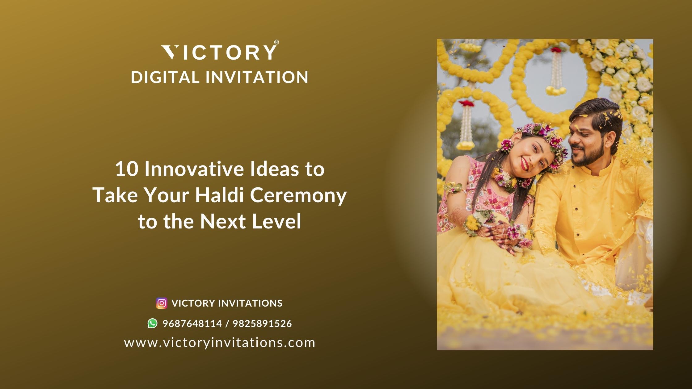 10 Innovative Ideas to Take Your Haldi Ceremony to the Next Level