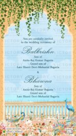 West Bengal Wedding Invitation Card PDF Design no.3317