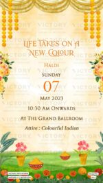 Kerala Wedding Invitation card PDF Design no. 3312